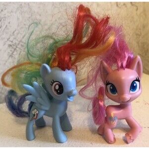 Rainbow Dash & Pinkie My Little Pony 3" Figure Toys Horses